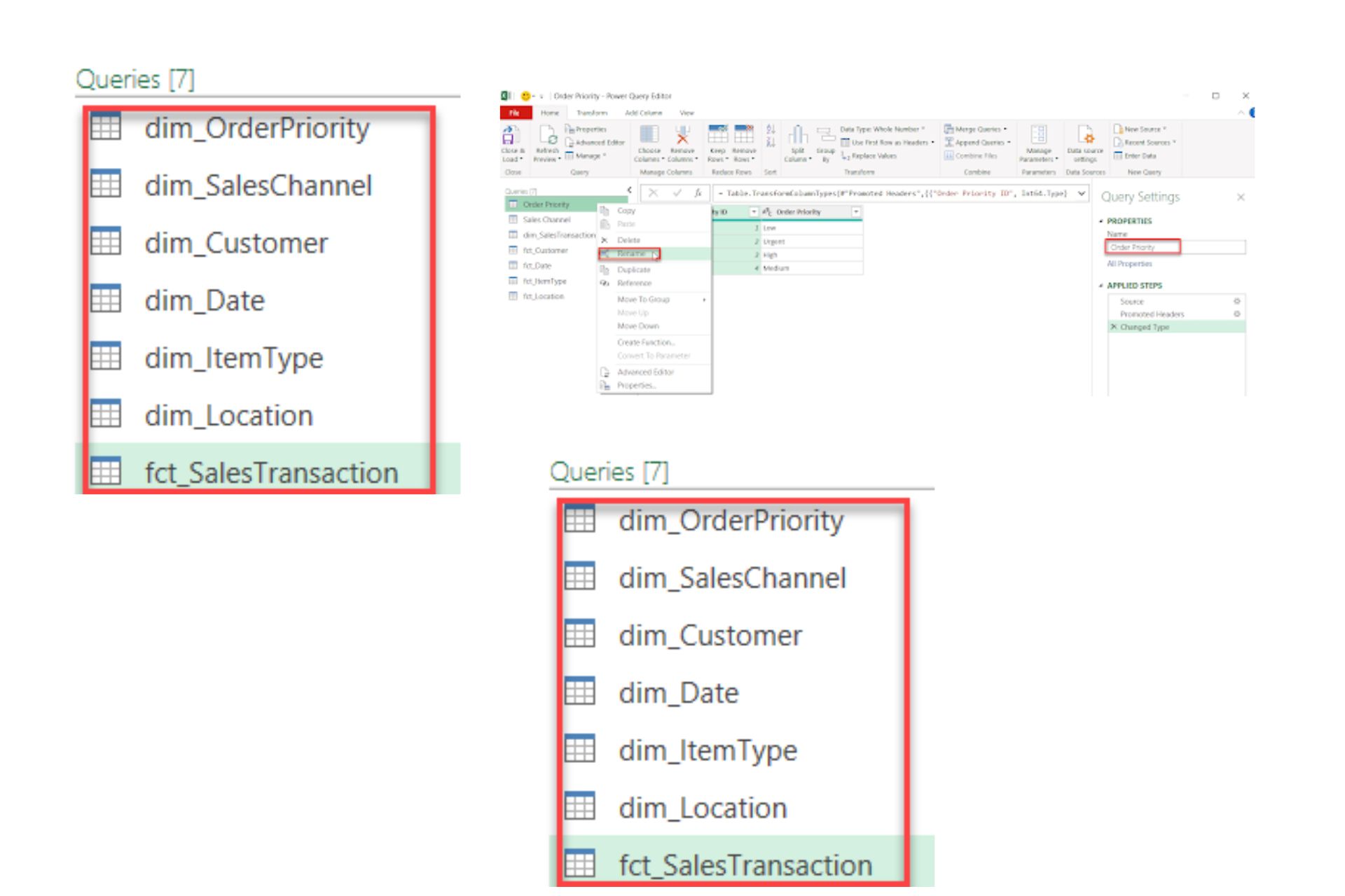 6. Renaming Query