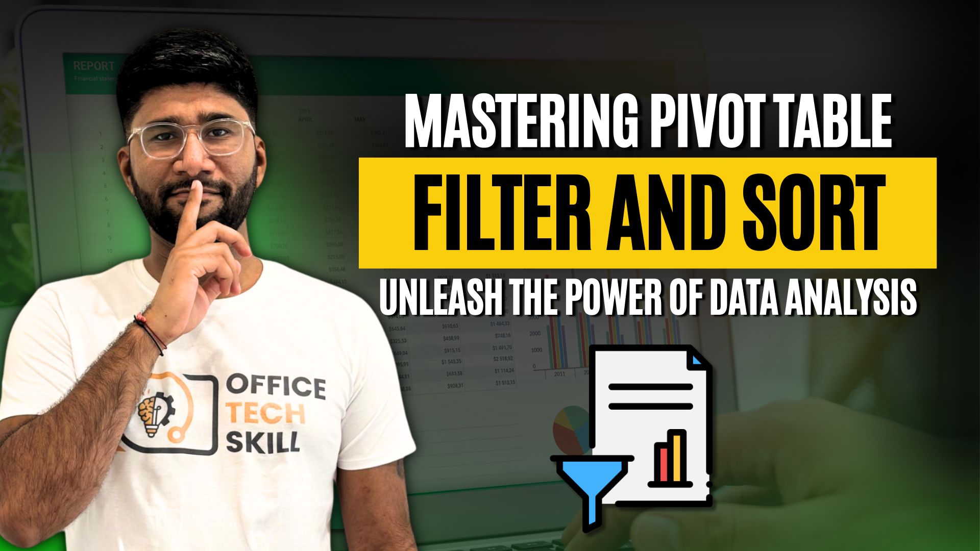pivot table filter, pivot table sort