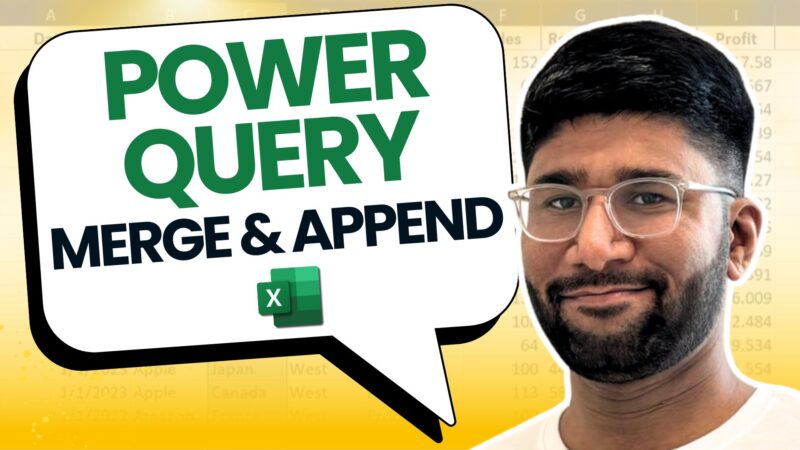 C966 Power Query Append Merge Data 3