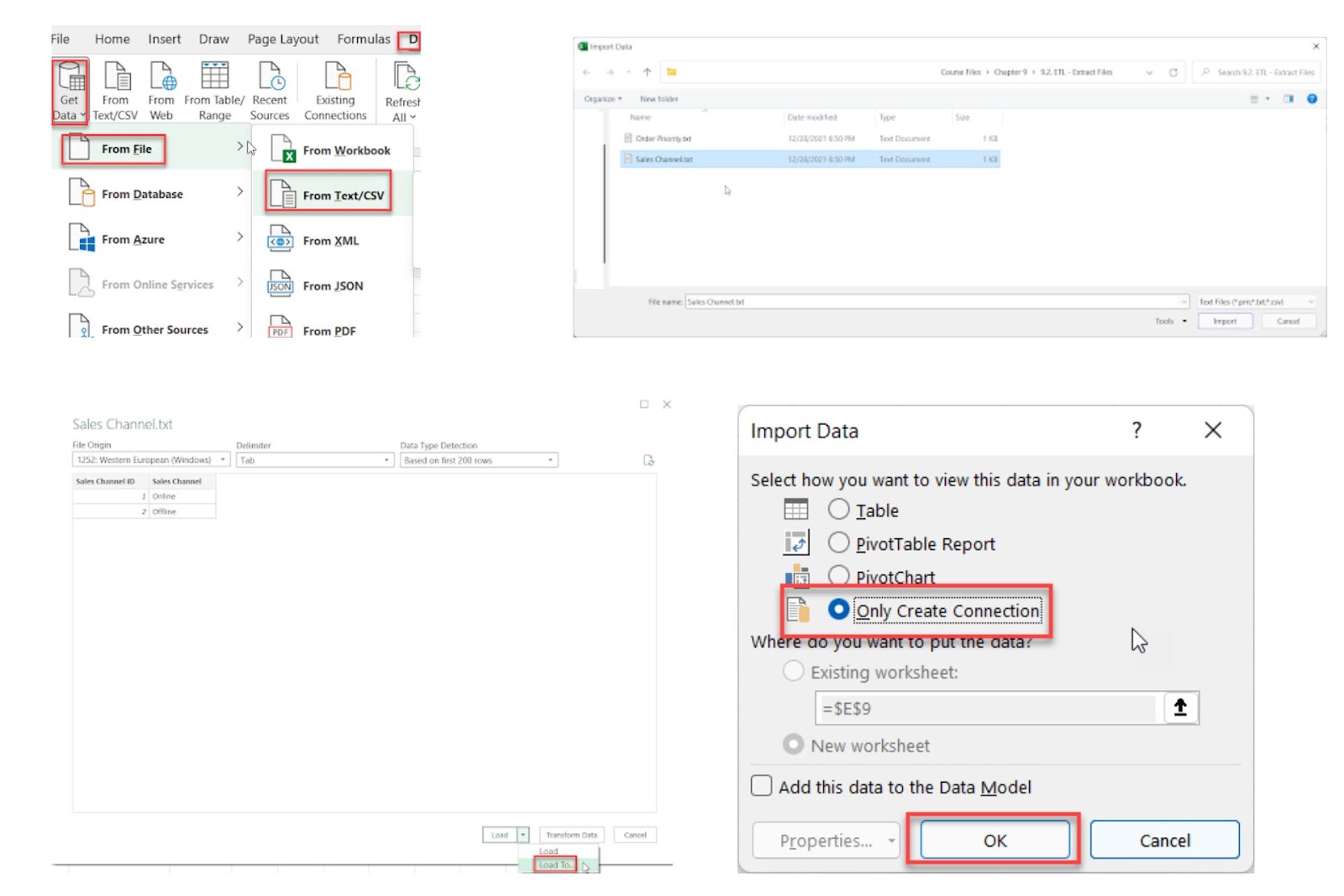 Import data to Power Query 1