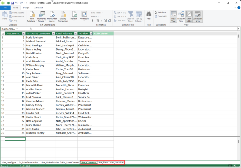 Learn data analytics with Excel