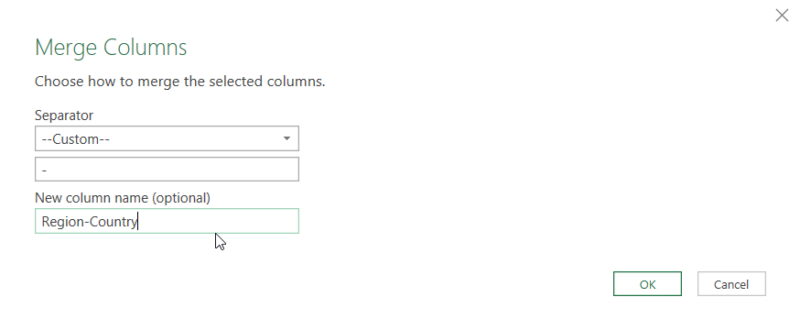 Merging Columns in Power Query 2