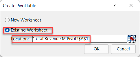 Pivot Table Report