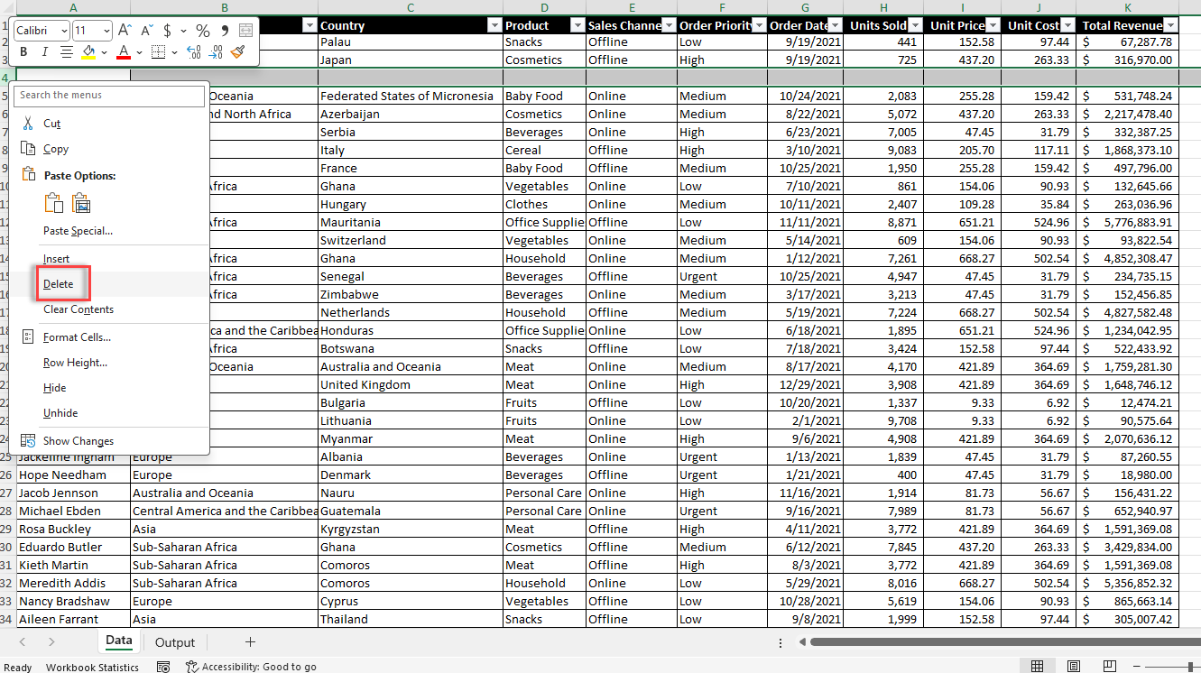 PivotTable blank cells 1