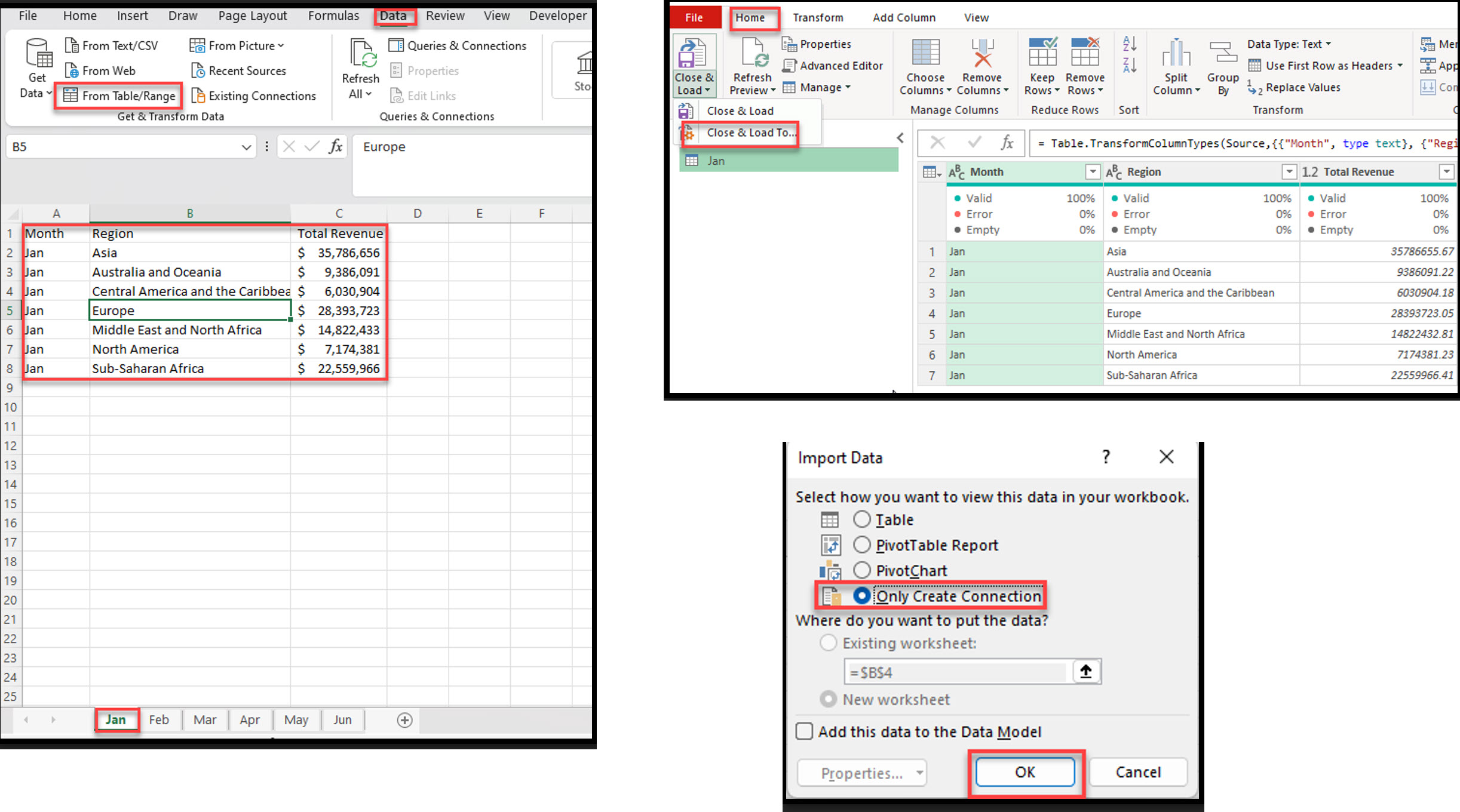 how to merge sheets in excel