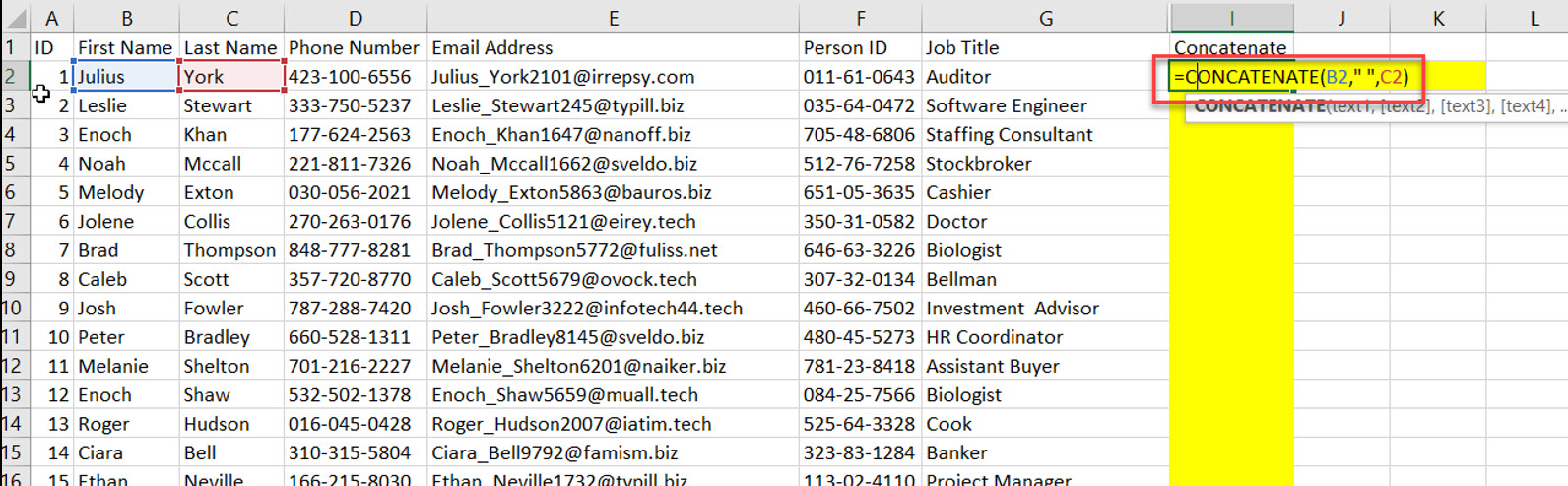 combine-text-data-in-excel-with-concatenate-function