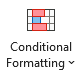 excel conditional formatting