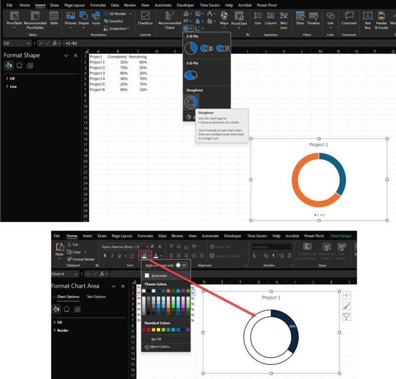 excel_doughnut_chart_progress_bar