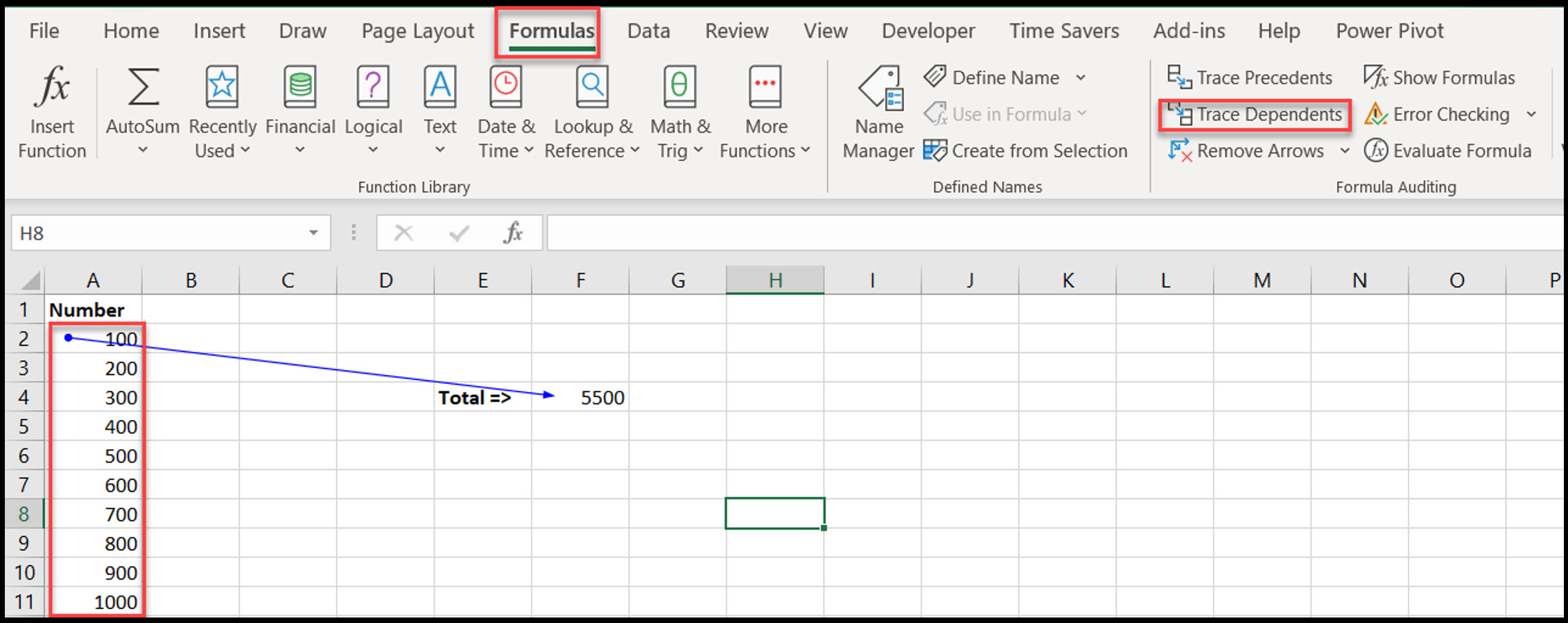 excel_trace_dependents