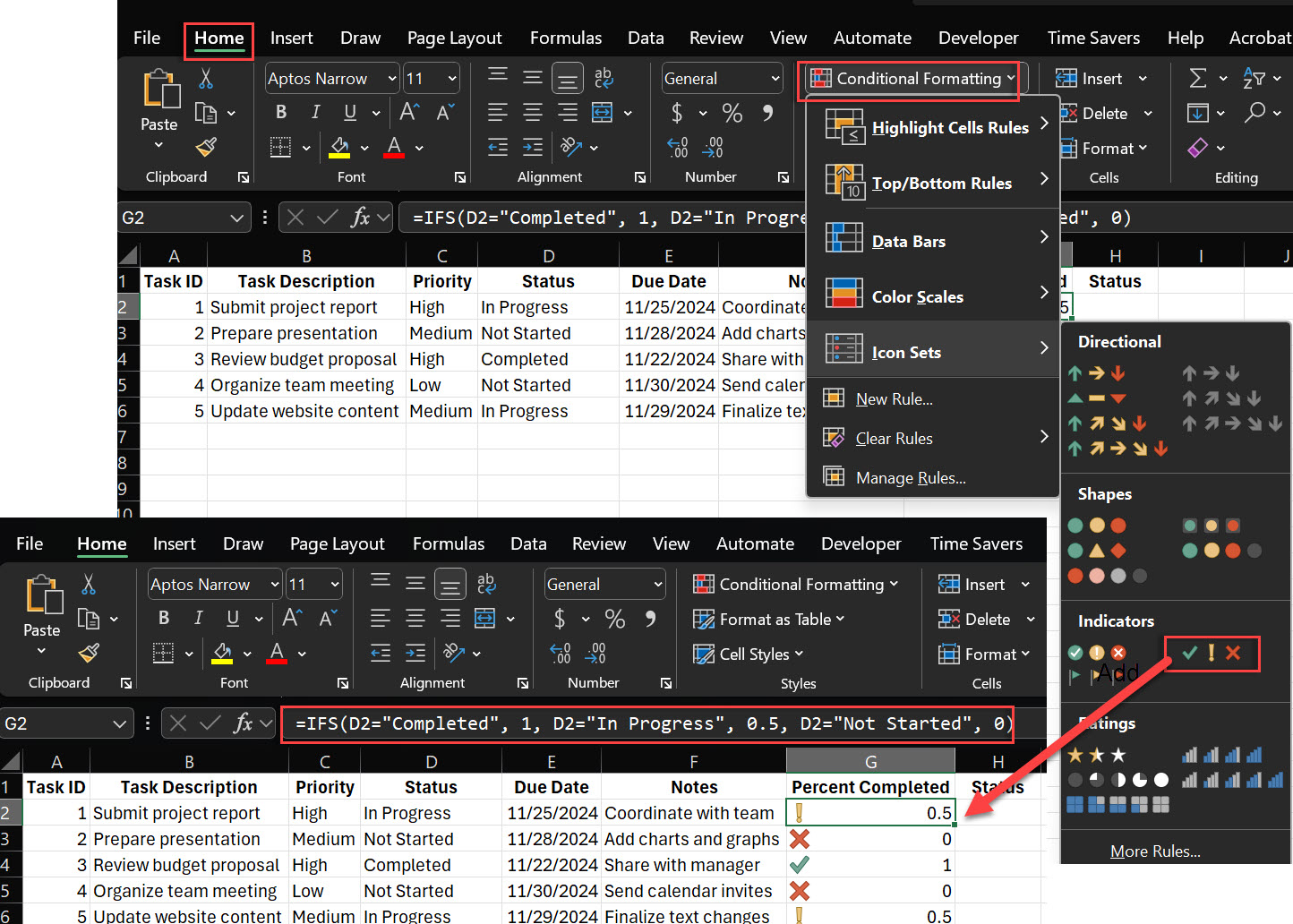 how to add green check mark emoji in