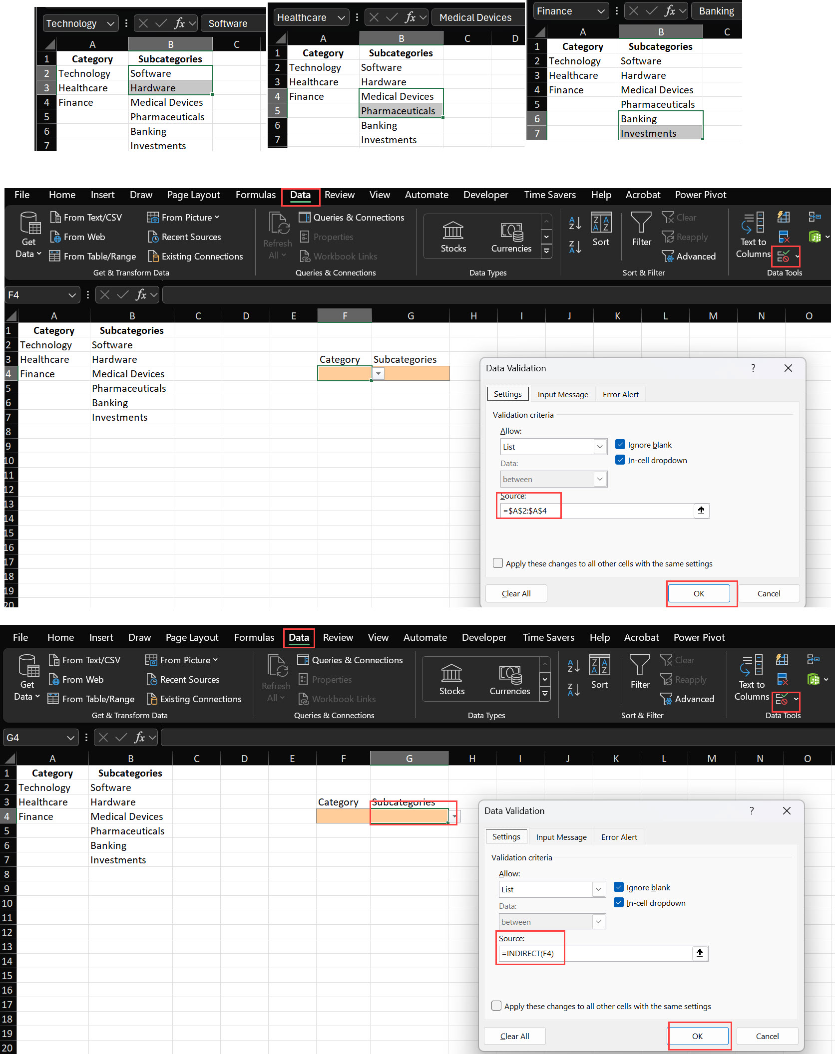 how-to-create-dependent-drop-down-list-in-excel