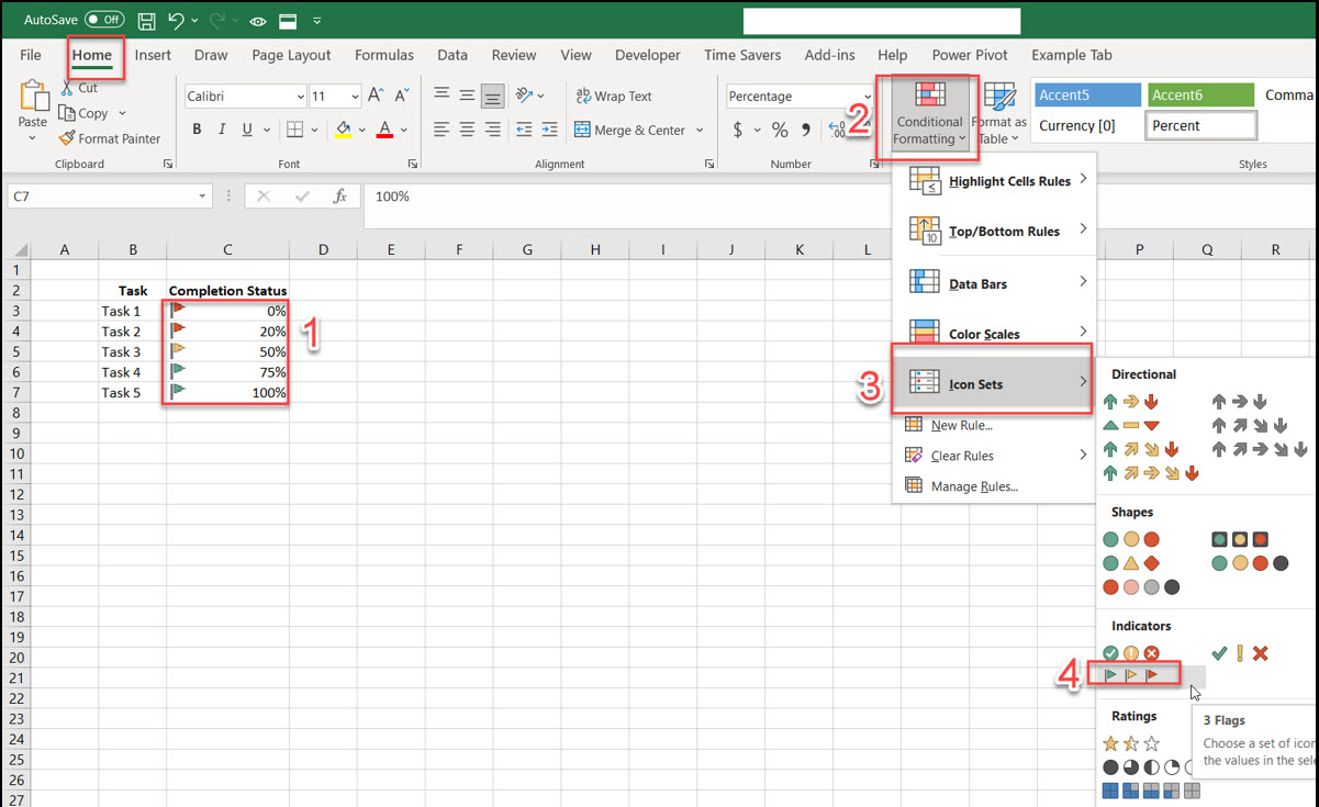 how to do conditional formatting in excel using color scales