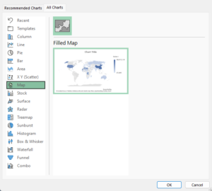 How To Create A Map Chart In Excel | Step-by-Step Guide