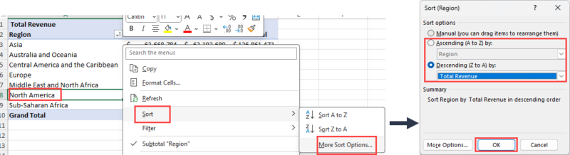 How To Sort And Filter A Pivot Table In Excel | Easy Guide