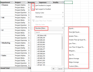 How To Sort And Filter A Pivot Table In Excel | Easy Guide