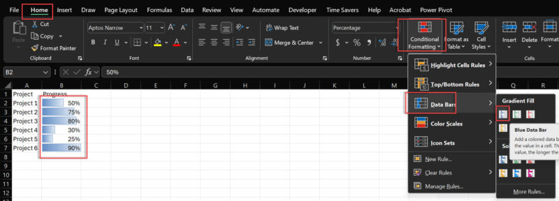 quick_progress_bar_excel